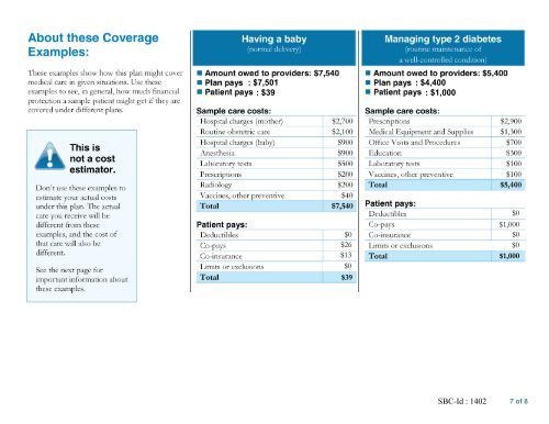 CDPHP Member Enrollment Form and SBC - Dutchess Community ...