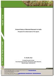 Present Status of Basmati Research in India.pdf - Rice Knowledge ...