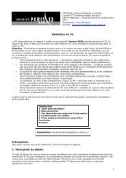 Validation L3 projet pro - Melissa - ENS Cachan