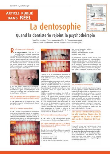 REEL/DENTOSOPHIE (Page 1)