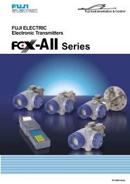 Electronic transmitters FCX-AII Series - Coulton Instrumentation