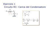 Circuito RC: Carica del Condensatore Esercizio 1