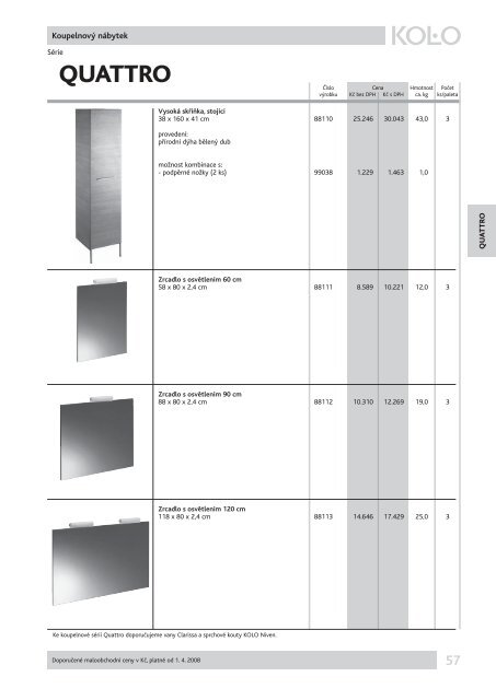 KompletnÃ­ cenÃ­k Kolo, PDF - Novabyt