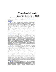 43-frt-345-2008 year review - Tomahawk Leader
