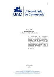 1 III MOCISC REGULAMENTO DA III Mostra CientÃ­fica do ... - UnC