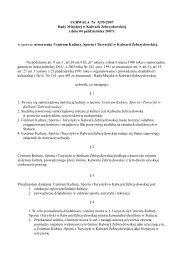 UCHWAŁA Nr X/95/2007 Rady Miejskiej w Kalwarii Zebrzydowskiej ...