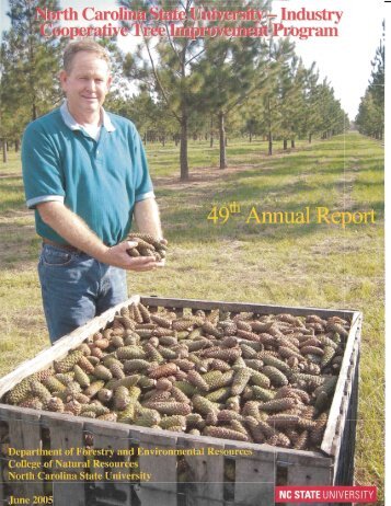 Annual Report 49, published in 2005 - Tree Improvement Program