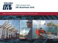 Analyst Bacton Day Presentation - Slide ... (PDF) - Tullow Oil plc