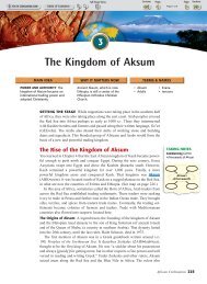 The Kingdom of Aksum