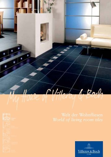 Welt der Wohnfliesen World of living room tiles