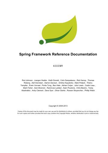 spring-framework-ref.. - Spring Web Services - Parent - SpringSource