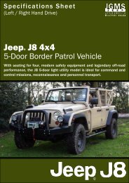 Jeep® J8 4x4 - Jeep J8