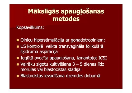 MÄkslÄ«gÄs apaugÄ¼oÅ¡anas metodes