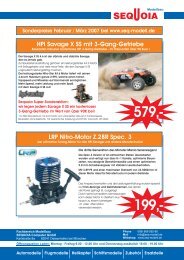 LRP Nitro-Motor Z.28R Spec. 3 HPI Savage X SS mit 3-Gang-Getriebe