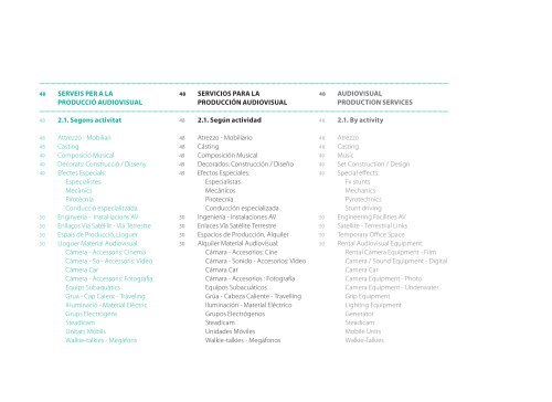 guÃ­a de producciÃ³n audiovisual audiovisual production guide guia ...