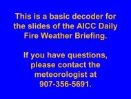 This is a basic decoder for the slides of the AICC Daily Fire Weather ...