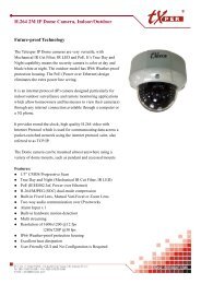 H.264 2M IP Dome Camera, Indoor/Outdoor - Lojistik Sistem