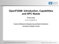 OpenFOAM: Introduction, Capabilities and HPC Needs - LinkSCEEM