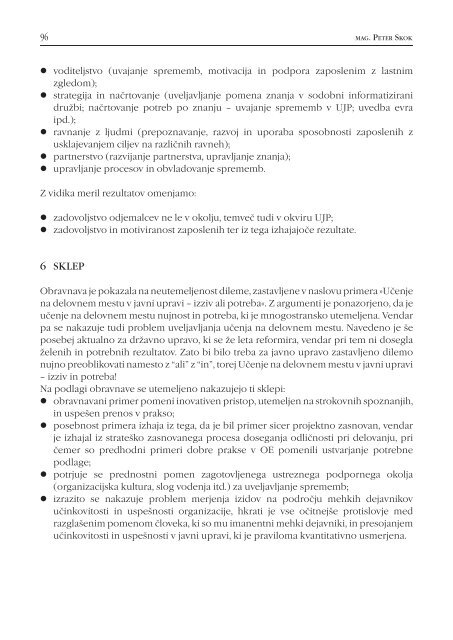 Dobre prakse v slovenski javni upravi 2006 - Ministrstvo za notranje ...