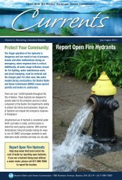 Report Open Fire Hydrants - Boston Water and Sewer Commission