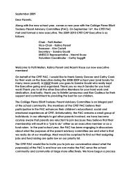 September 2009 letter to parents - Retsd.mb.ca