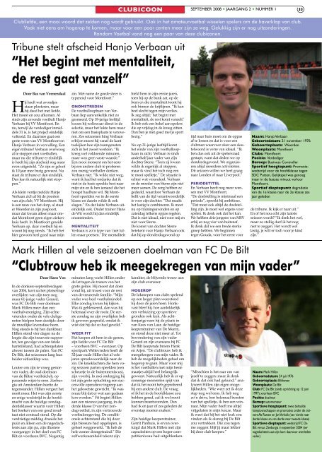 seizoen 2008/2009 nummer 1 - Rondom Voetbal