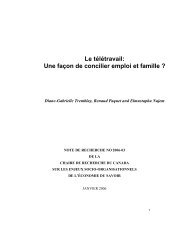 Le télétravail: Une façon de concilier emploi et famille