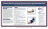 Prevention of Heel Ulcers and Plantar Flexion Contractures