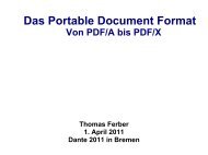 Thomas Ferber: Das Portable Document Format - Von PDF/A bis ...
