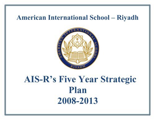 Strategic Plan - American International School - Riyadh