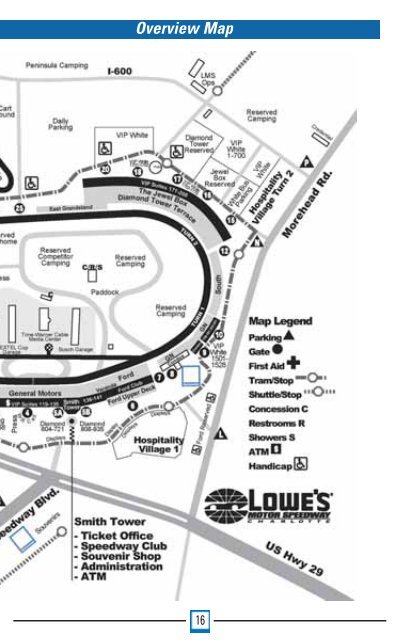 Official Fan Guide - Charlotte Motor Speedway