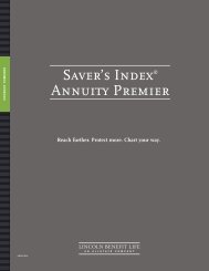 Saver's Index® Annuity Premier - Business Underwriters Associates