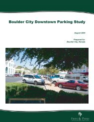 Boulder City Downtown Parking Study 2004.pdf - City of Boulder City