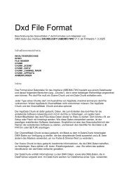 Dxd File Format
