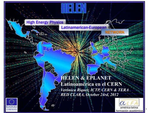 HELEN & EPLANET Latinoamérica en el CERN - RedCLARA