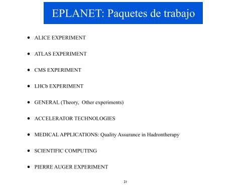 HELEN & EPLANET Latinoamérica en el CERN - RedCLARA