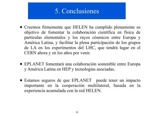 HELEN & EPLANET Latinoamérica en el CERN - RedCLARA