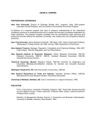 DAVID A. HARPER - Department of Economics - New York University