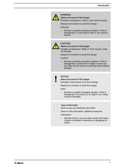 Operating Instructions - Electric stirrer for Ultromat - ProMinent