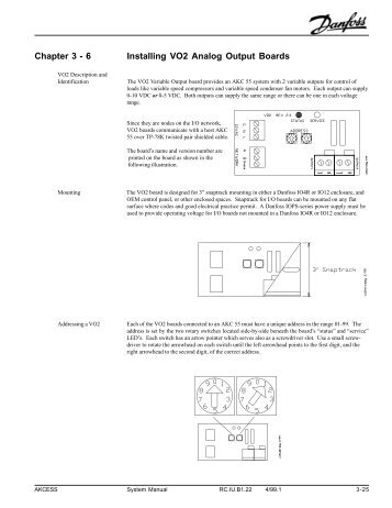 Chapter 3 - 6 Installing VO2 Analog Output Boards - icemeister.net