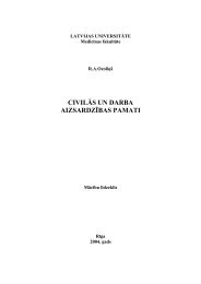 CIVILÄS UN DARBA AIZSARDZÄªBAS PAMATI - Fizmati