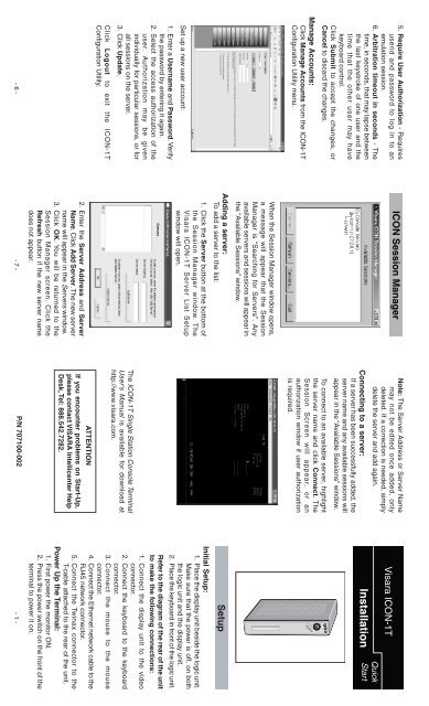 ICON-1T Quick Start Guide