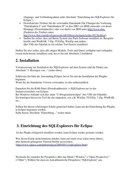 Tutorial SQL-Explorer