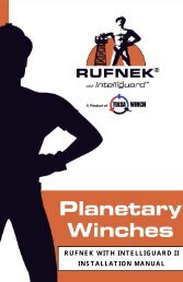 RUFNEK WITH INTELLIGUARD II INSTALLATION MANUAL - TWG