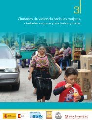 Ciudades sin violencia hacia las mujeres, ciudades seguras para ...