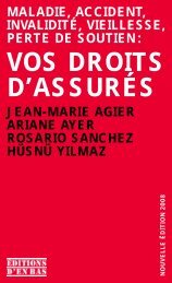 VOS DROITS D'ASSURÉS