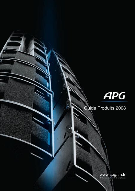 Guide Produits 2008 - APG