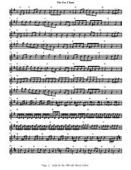 The Fox Chase 4 3 - Free Celtic Sheet Music