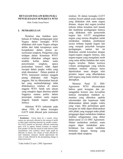 edisi-46/kpi/2007 - Direktorat Jenderal KPI