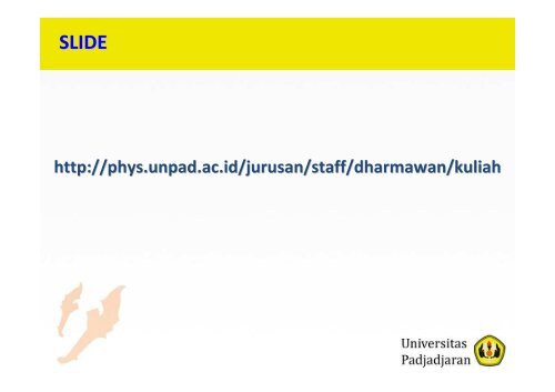 Metabolisme Tubuh - Fisika Universitas Padjadjaran